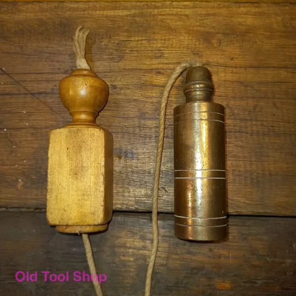 Brass Masons Plumb Bob Dutch Old Tool Shop