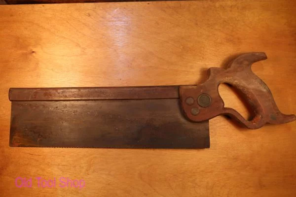 Disston 12" tenon saw