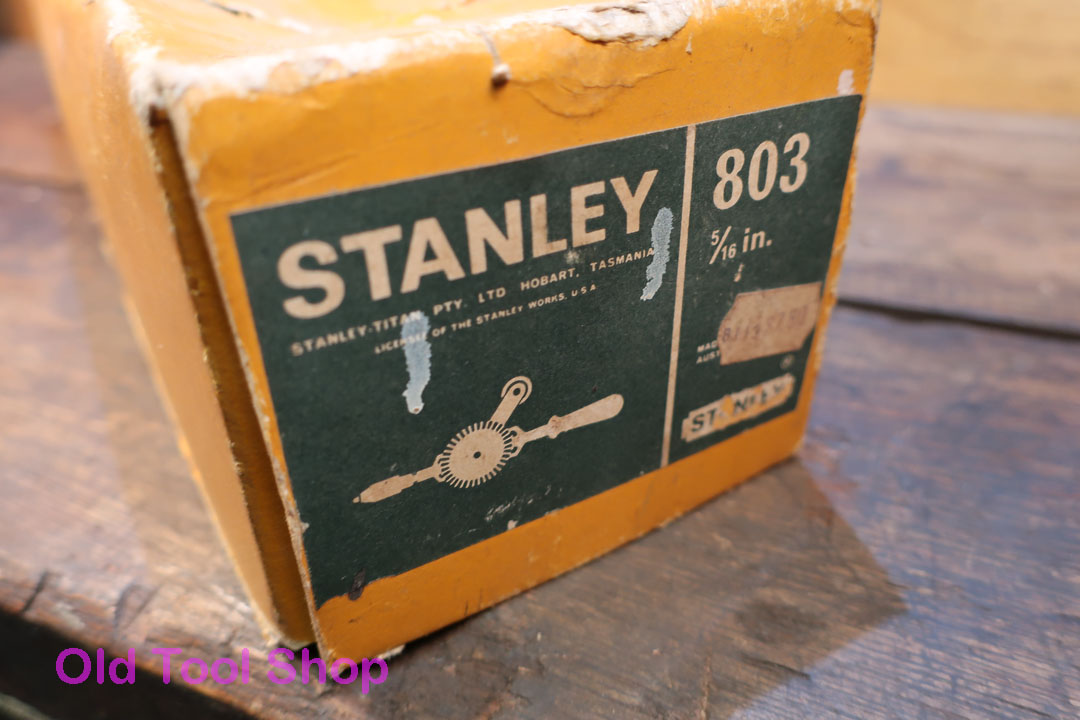 Stanley 803 Drill