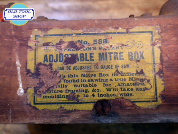 Preston 568 Mitre Box