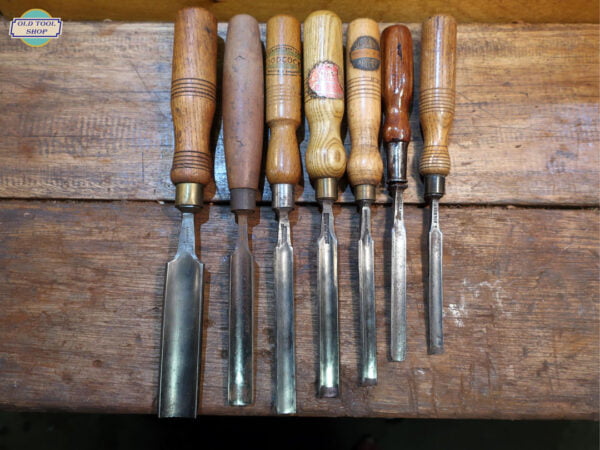 English gouge chisels